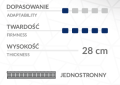 Materac EXTRA LUMBAR - Hiszpański twardy materac / Gomarco  - Zdjęcie 4