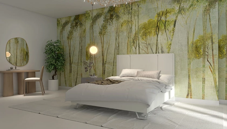 Łóżko CRISTIANO tapicerowane light (z pojemnikiem lub bez pojemnika)  - Bed Design w Świat Sypialni Piaseczno