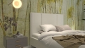 Łóżko CRISTIANO tapicerowane light (z pojemnikiem lub bez pojemnika)  - Bed Design w Świat Sypialni Piaseczno