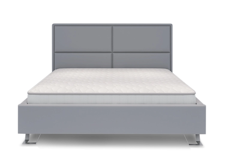 Łóżko LEONE tapicerowane light (z pojemnikiem lub bez pojemnika) - Bed Design w Świat Sypialni Piaseczno