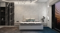 Łóżko LEONE tapicerowane light (z pojemnikiem lub bez pojemnika) - Bed Design w Świat Sypialni Piaseczno