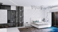 Łóżko LEONE tapicerowane light (z pojemnikiem lub bez pojemnika) - Bed Design w Świat Sypialni Piaseczno