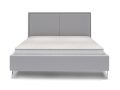 Łóżko SISTO tapicerowane light (z pojemnikiem lub bez pojemnika) - Bed Design w Świat Sypialni Piaseczno