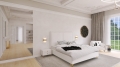 Łóżko SISTO tapicerowane light (z pojemnikiem lub bez pojemnika) - Bed Design w Świat Sypialni Piaseczno