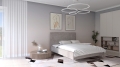 Łóżko PAOLO tapicerowane light (z pojemnikiem lub bez pojemnika) - Bed Design w Świat Sypialni Piaseczno
