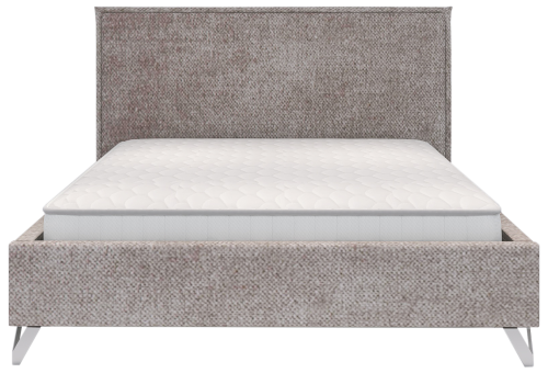Łóżko PAOLO tapicerowane light (z pojemnikiem lub bez pojemnika) - Bed Design w Świat Sypialni Piaseczno