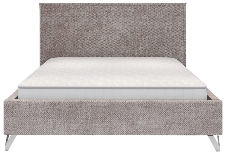 Łóżko PAOLO tapicerowane light (z pojemnikiem lub bez pojemnika) - Bed Design w Świat Sypialni Piaseczno
