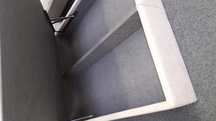 Łóżko ENZO  kontynentalne (z pojemnikiem lub bez pojemnika) - Bed Design w Świat Sypialni Piaseczno