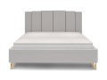 Łóżko ENZO tapicerowane light (z pojemnikiem lub bez pojemnika) - Bed Design w Świat Sypialni Piaseczno
