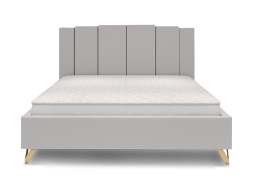 Łóżko ENZO tapicerowane light (z pojemnikiem lub bez pojemnika) - Bed Design w Świat Sypialni Piaseczno