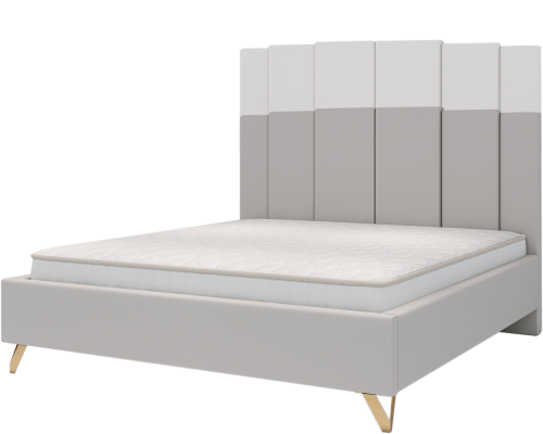 Łóżko ENZO tapicerowane light (z pojemnikiem lub bez pojemnika) - Bed Design w Świat Sypialni Piaseczno
