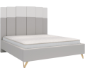 Łóżko ENZO tapicerowane light (z pojemnikiem lub bez pojemnika) - Bed Design w Świat Sypialni Piaseczno