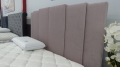 Łóżko ENZO tapicerowane light (z pojemnikiem lub bez pojemnika) - Bed Design w Świat Sypialni Piaseczno
