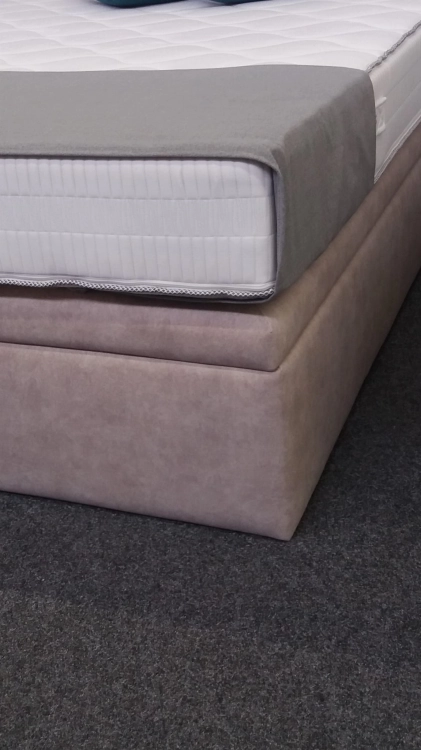 Łóżko CRISTIANO Kontynentalne firmy Bed Design, łóżko kontynentalne z pojemnikiem na pościel lub bez pojemnika w Świat Sypialni Piaseczno