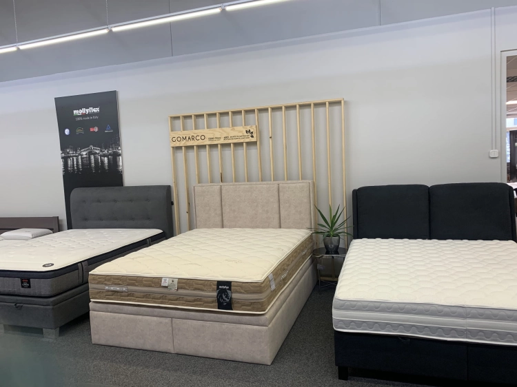 Łóżko CRISTIANO Kontynentalne firmy Bed Design, łóżko kontynentalne z pojemnikiem na pościel lub bez pojemnika w Świat Sypialni Piaseczno