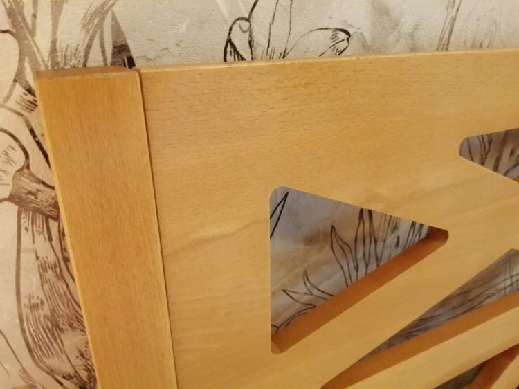 Łóżko drewniane LK 164 /  lite drewno bukowe - Drewmax Nowość w Świat Sypialni Piaseczno
