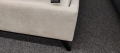 Łóżko LEONE tapicerowane light (z pojemnikiem lub bez pojemnika) - Bed Design w Świat Sypialni Piaseczno