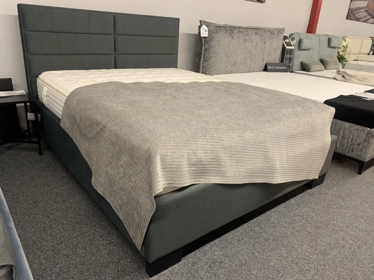 Łóżko tapicerowane Quaddro Double - New Design w Świat Sypialni Piaseczno