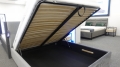 Łóżko Lazio Extra, tapicerowane, New Design, Hygge 2545_z pojemnikiem i stelażem