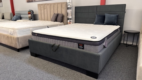 Łóżko tapicerowane Quaddro Double - New Design w Świat Sypialni Piaseczno
