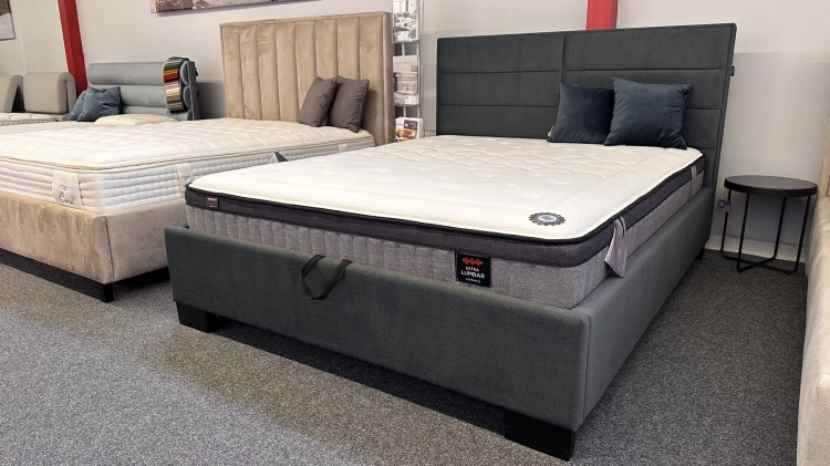 Łóżko tapicerowane Quaddro Double - New Design w Świat Sypialni Piaseczno