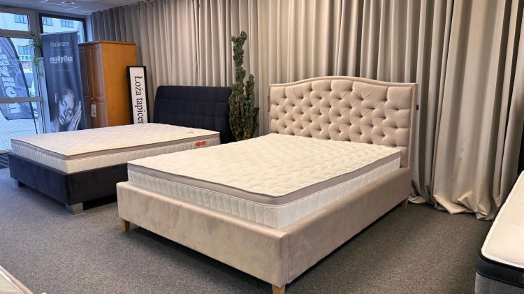 Łóżko tapicerowane Beauty - New Design w salonie Świat Sypialni Piaseczno