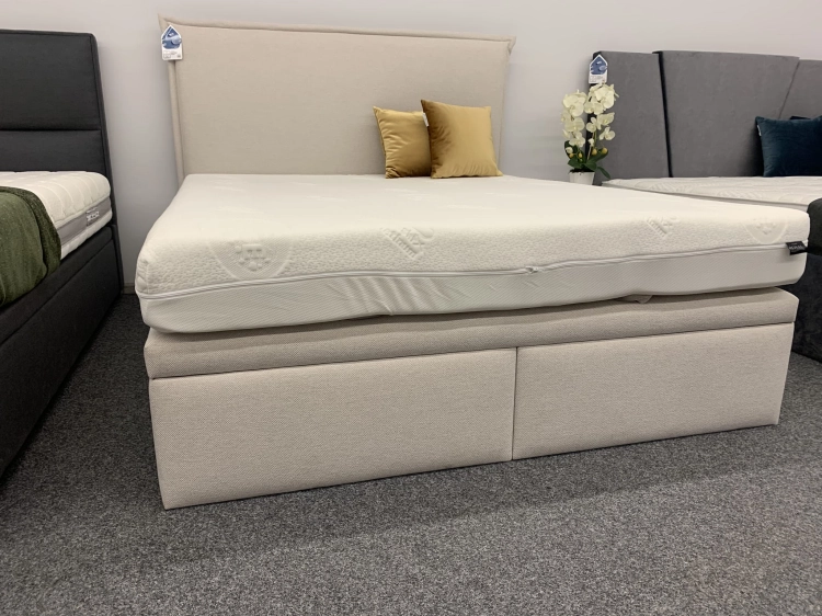 Łóżko PAOLO Kontynentalne (z pojemnikiem lub bez pojemnika) - Bed Design w Świat Sypialni Piaseczno