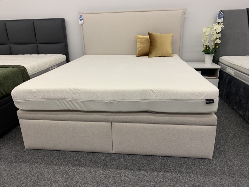 Łóżko PAOLO Kontynentalne (z pojemnikiem lub bez pojemnika) - Bed Design w Świat Sypialni Piaseczno