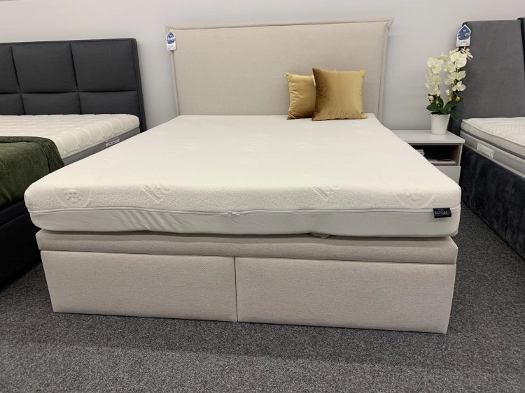 Łóżko PAOLO Kontynentalne (z pojemnikiem lub bez pojemnika) - Bed Design w Świat Sypialni Piaseczno