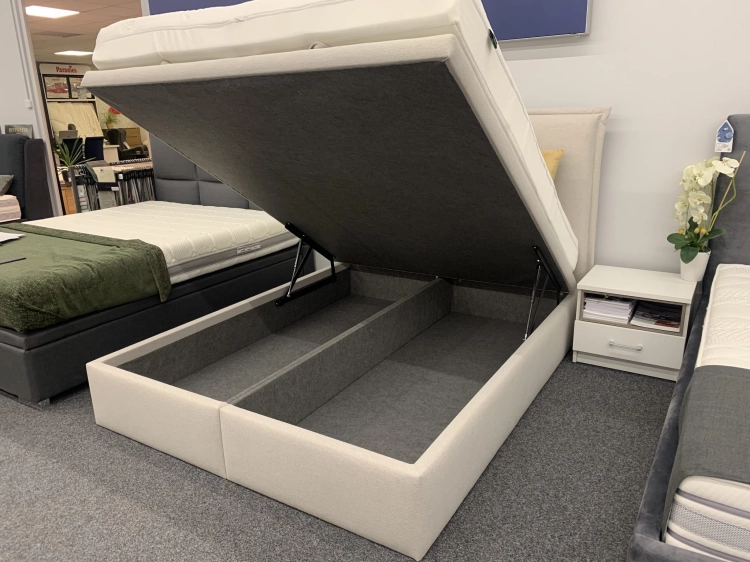 Łóżko PAOLO Kontynentalne (z pojemnikiem lub bez pojemnika) - Bed Design w Świat Sypialni Piaseczno