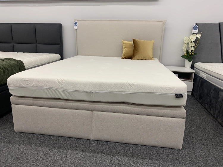 Łóżko PAOLO Kontynentalne (z pojemnikiem lub bez pojemnika) - Bed Design w Świat Sypialni Piaseczno