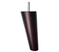 Noga S1 Conical, kolor wenge, 15 cm__noga tylko z bokiem o grubości 8 cm_expozycja
