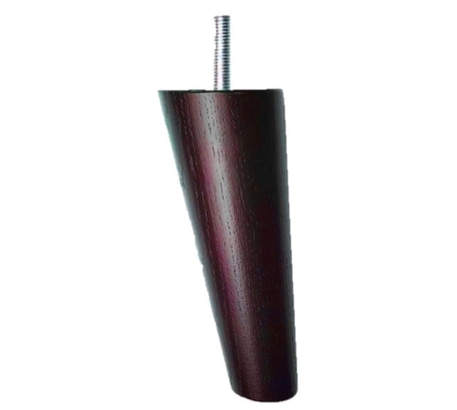 Noga S1 Conical, kolor wenge, 15 cm__noga tylko z bokiem o grubości 8 cm_expozycja