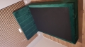 Łóżko Quaddro Vertical kontynentalne z pojemnikiem na pościel - New Design / zagłówek z pionowymi pasami, wertykalny