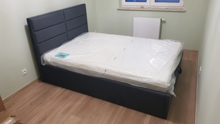 Łóżko tapicerowane Quaddro Double - New Design w Świat Sypialni Piaseczno