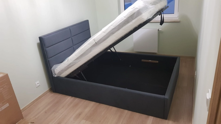 Łóżko tapicerowane Quaddro Double - New Design w Świat Sypialni Piaseczno