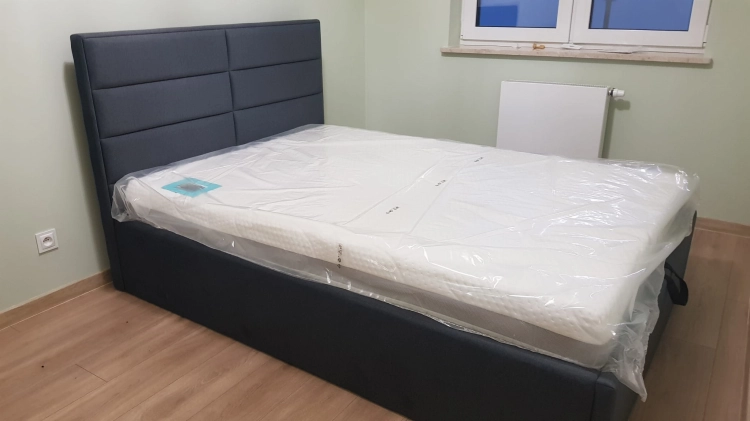 Łóżko tapicerowane Quaddro Double - New Design w Świat Sypialni Piaseczno