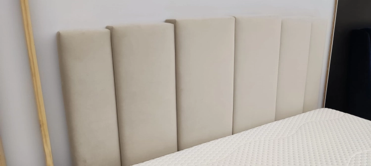 Łóżko ENZO  tapicerowane / ramowe - Bed Design w Świat Sypialni Piaseczno