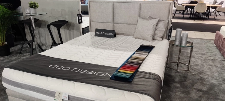 Łóżko ROCCO Kontynentalne z pojemnikiem na pościel Bed Design w Świat Sypialni Piaseczno rozmiar 140/200 ; 160/200 ; 180/200 ; 200/200 ; 140x200 ; 160x200 ; 180x200 ; 200x200
