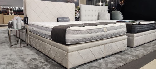 Łóżko Alessio kontynentalne z dużym pojemnikiem na pościel Bed Design w Świat Sypialni Piaseczno Przeszycia Caro rozmiar 140/200 ; 160/200 ; 180/200 ; 200/200 ; 140x200 ; 160x200 ; 180x200 ; 200x200