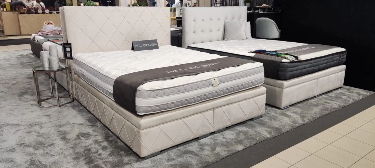 Łóżko Alessio kontynentalne z dużym pojemnikiem na pościel Bed Design w Świat Sypialni Piaseczno Przeszycia Caro rozmiar 140/200 ; 160/200 ; 180/200 ; 200/200 ; 140x200 ; 160x200 ; 180x200 ; 200x200