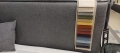 Łóżko PAOLO tapicerowane light (z pojemnikiem lub bez pojemnika) - Bed Design w Świat Sypialni Piaseczno