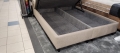 Łóżko Biaggio kontynentalne z dużym pojemnikiem na pościel / schowkiem / poziome pasy na zagłówku - Bed Design w Świat Sypialni Piaseczno rozmiary 140/200; 160/200 ; 180/200 ; 200/200 ; 140x/200 ; 160x200 ; 180x200 ; 200x200