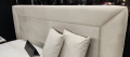 Łóżko GIORGIO tapicerowane / ramowe z szerokim zagłówkiem - Bed Design w Świat Sypialni Piaseczno