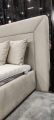 Łóżko GIORGIO tapicerowane / ramowe z szerokim zagłówkiem - Bed Design w Świat Sypialni Piaseczno