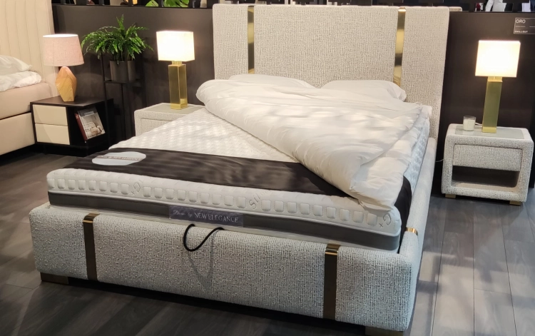 Łóżko tapicerowane Oro New Elegance w Świat Sypialni Piaseczno