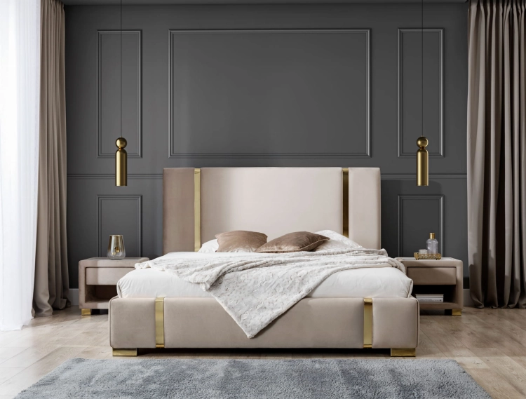 Łóżko tapicerowane Oro New Elegance w Świat Sypialni Piaseczno