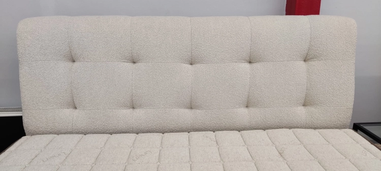 Łóżko LUXOR Slim kontynentalne z pojemnikiem, profilowany zagłówek - Hauss w Świat Sypialni Piaseczno tkanina Baloo Top Textil  100/200 120/200 140/200 160/200 180/200  200/200