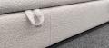 Łóżko LUXOR Slim kontynentalne z pojemnikiem, profilowany zagłówek - Hauss w Świat Sypialni Piaseczno tkanina Baloo Top Textil  100/200 120/200 140/200 160/200 180/200  200/200
