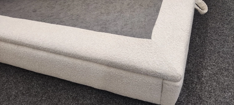 Łóżko LUXOR Slim kontynentalne z pojemnikiem, profilowany zagłówek - Hauss w Świat Sypialni Piaseczno tkanina Baloo Top Textil  100/200 120/200 140/200 160/200 180/200  200/200